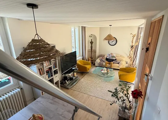 公寓 Spacieux Duplex 120m2 Dans Maison *