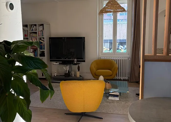 公寓 Spacieux Duplex 120m2 Dans Maison